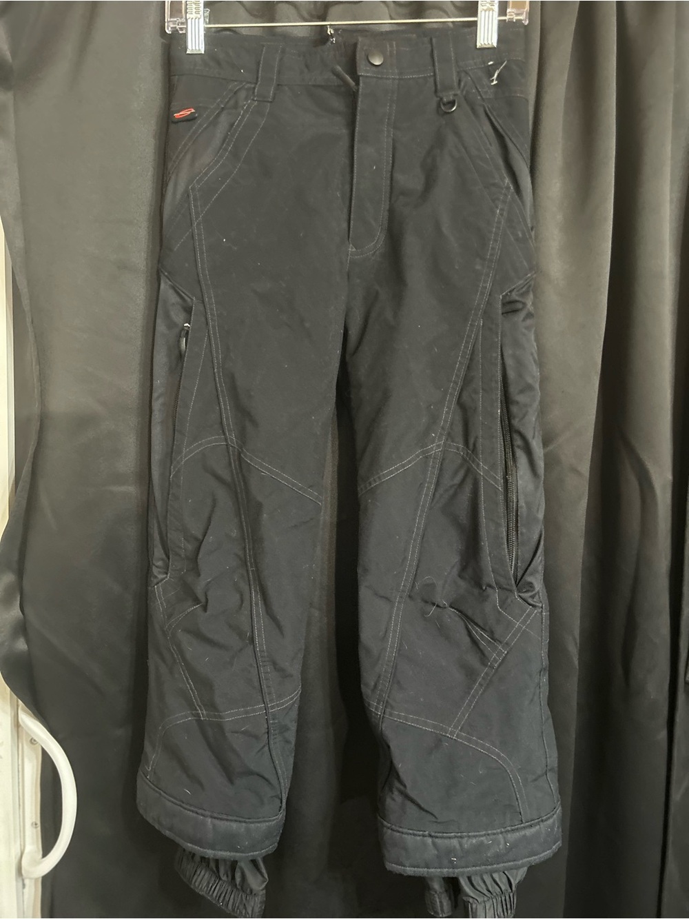 Obermeyer Black Kids Cargo Snow Pants